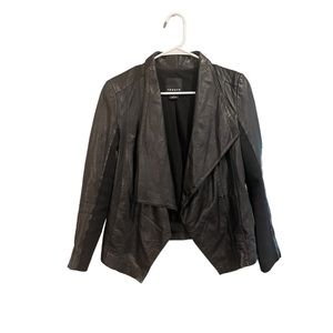 Trouve (Nordstrom) black leather jacket